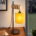 BRILAGI - Lampa stołowa NUBILA 1xE27/40W/230V brązowa/czarna/żółta