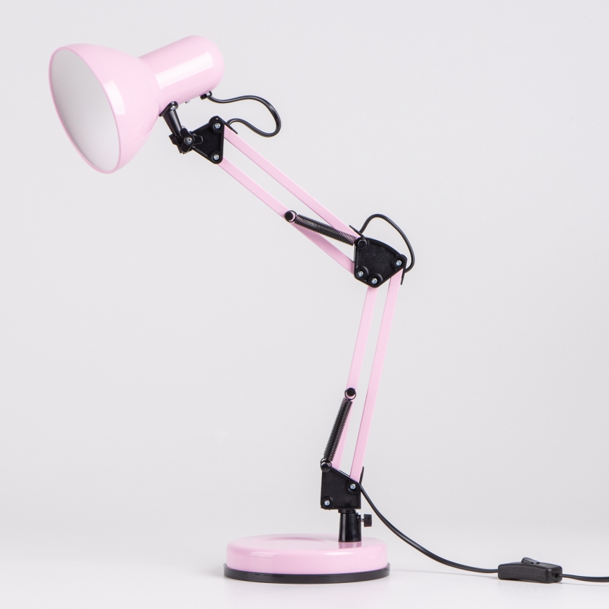 Brilagi - Lampa stołowa ROMERO 1xE27/60W/230V różowa