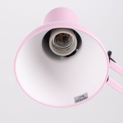 Brilagi - Lampa stołowa ROMERO 1xE27/60W/230V różowa