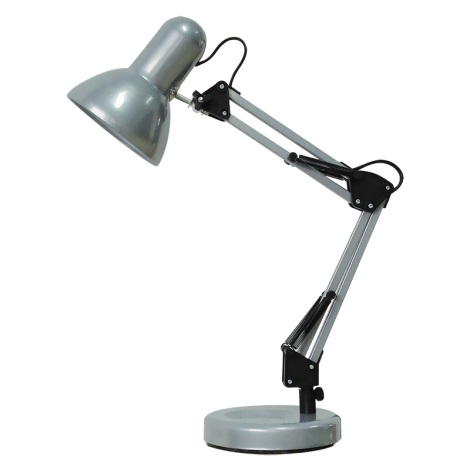 Brilagi - Lampa stołowa ROMERO 1xE27/60W/230V srebrna