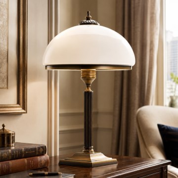 Brilagi - Lampa stołowa TAURUS 2xE14/11W/230V brąz