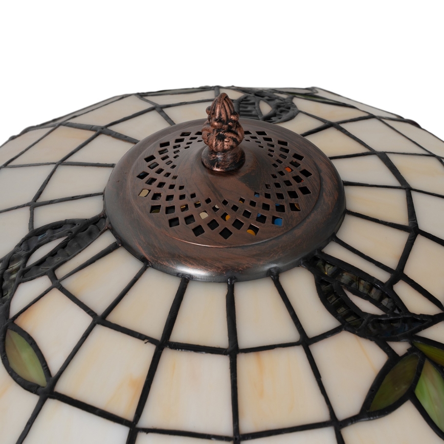 Brilagi - Lampa stołowa Tiffany witrażowa JUNGLE 2xE27/60W/230V