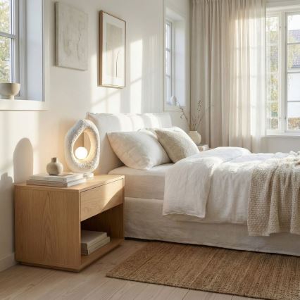 Brilagi - Lampa stołowa WABI SABI 1xG9/8W/230V biała