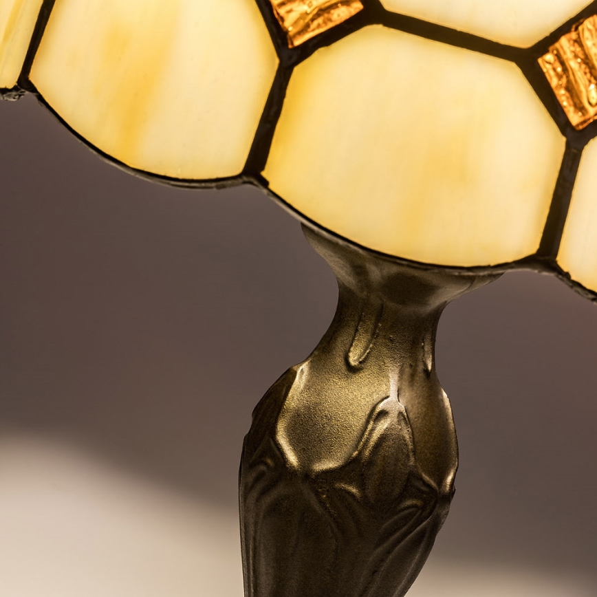 Brilagi - Lampa stołowa witrażowa Tiffany DORAN 1xE14/40W/230V