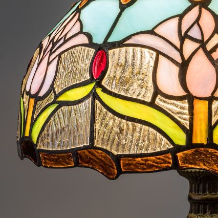 Brilagi - lampa stołowa witrażowa Tiffany LORAS 1xE27/40W/230V