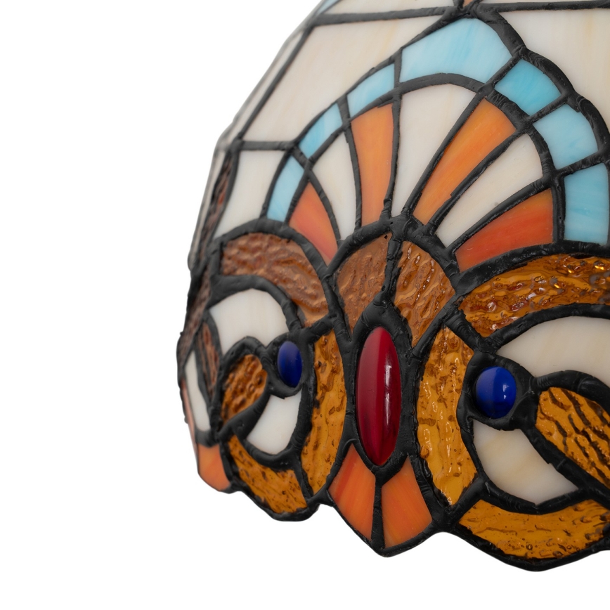 Brilagi - Lampa stołowa witrażowa Tiffany MIRABELLA 1xE27/60W/230V