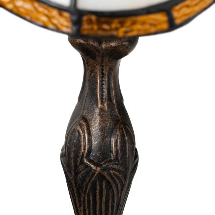 Brilagi - Lampa stołowa witrażowa Tiffany MIRABELLA 1xE27/60W/230V