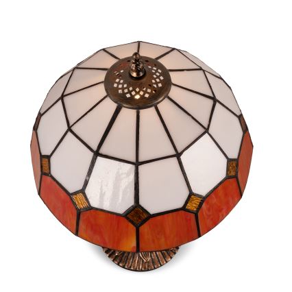 Brilagi - Lampa stołowa witrażowa Tiffany SIENNA 1xE27/60W/230V