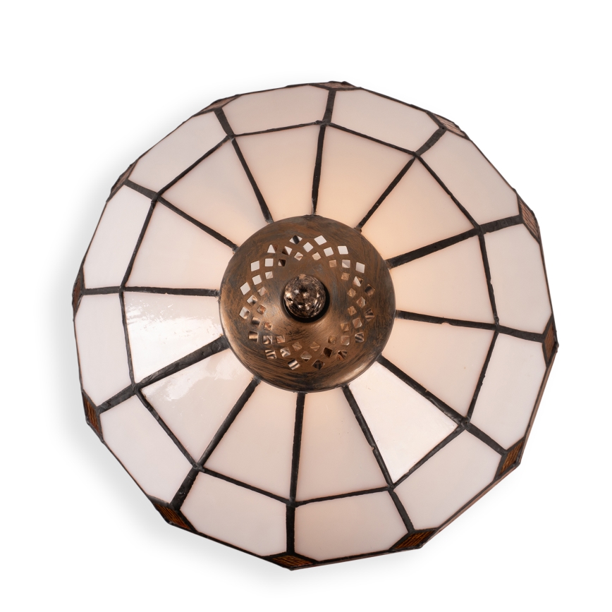 Brilagi - Lampa stołowa witrażowa Tiffany SIENNA 1xE27/60W/230V