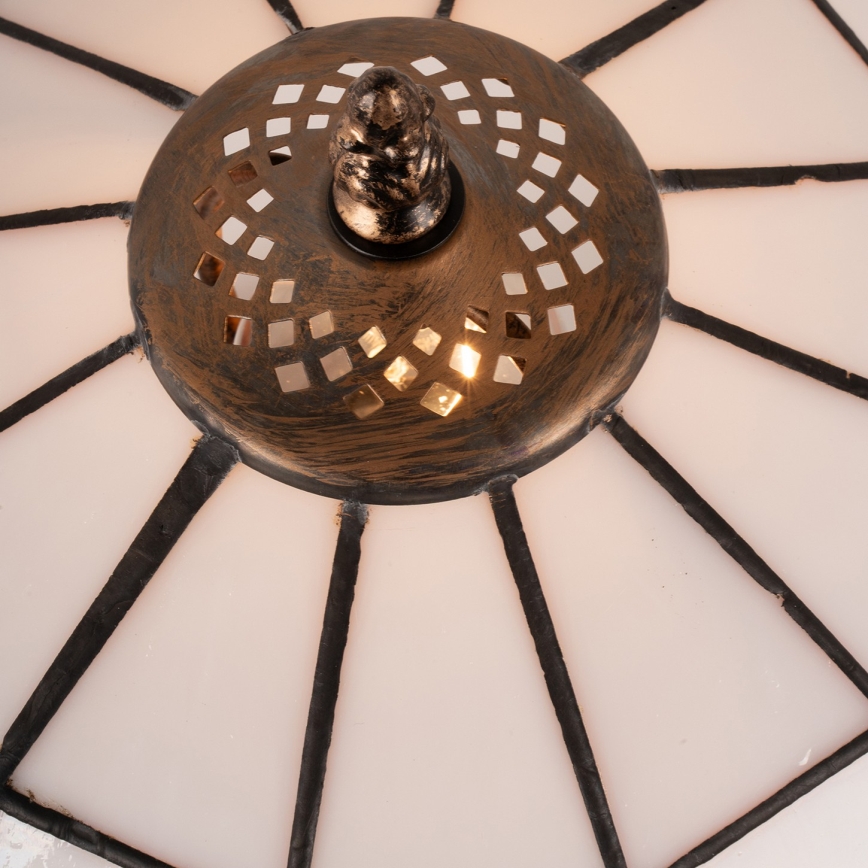 Brilagi - Lampa stołowa witrażowa Tiffany SIENNA 1xE27/60W/230V