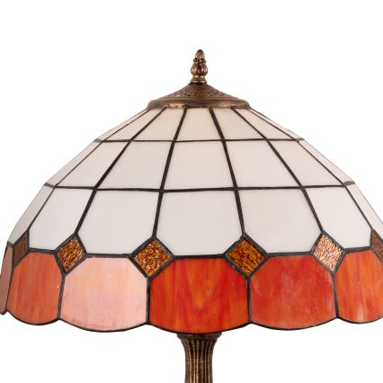 Brilagi - Lampa stołowa witrażowa Tiffany SIENNA 2xE27/60W/230V
