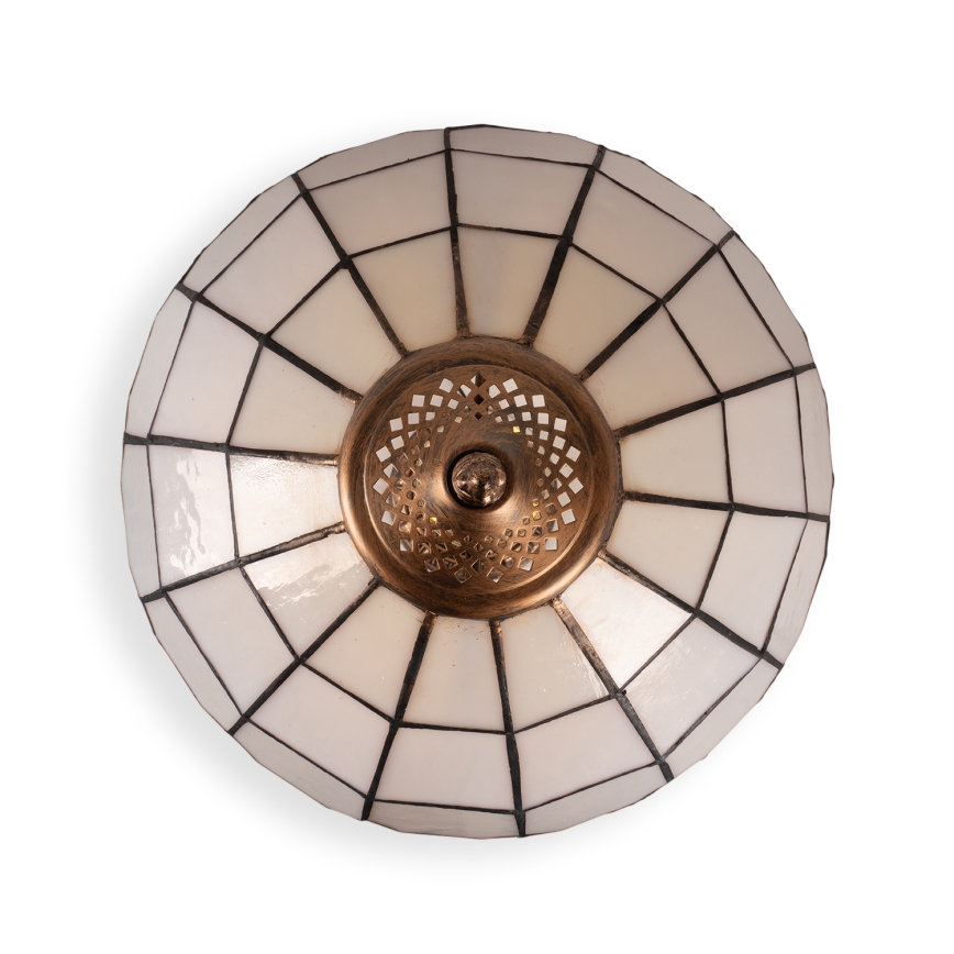 Brilagi - Lampa stołowa witrażowa Tiffany SIENNA 2xE27/60W/230V