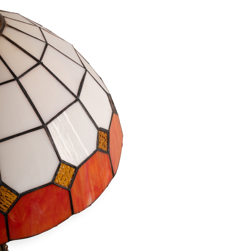 Brilagi - Lampa stołowa witrażowa Tiffany SIENNA 2xE27/60W/230V