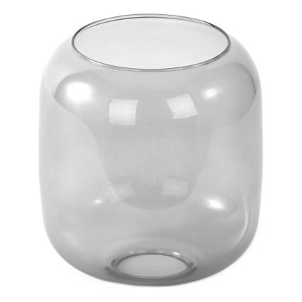 BRILAGI - Lampa stołowa WOOD GLASS 1xE27/40W/230V brązowa/czarna/przydymiona szara
