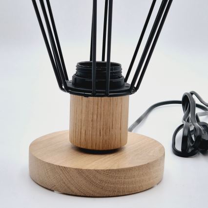 Brilagi - Lampa stołowa WOODY BASKET 1xE27/60W/230V dąb