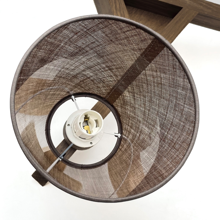 Brilagi - LED Lampa sufitowa ANTHONY 3xE14/40W/230V dąb orzech