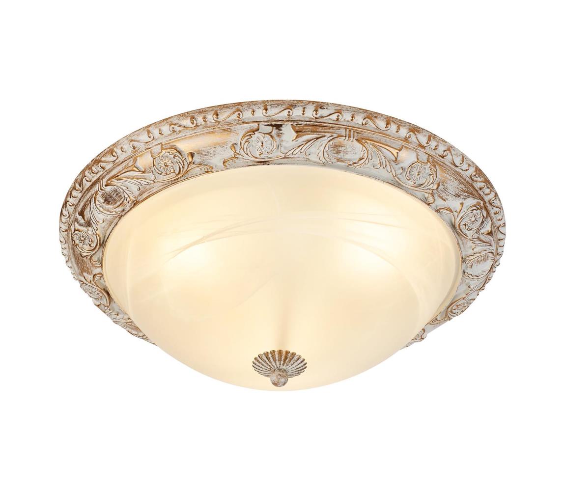 Brilagi - Lampa sufitowa ARIADNA 3xE27/60W/230V złota/kremowa/patyna