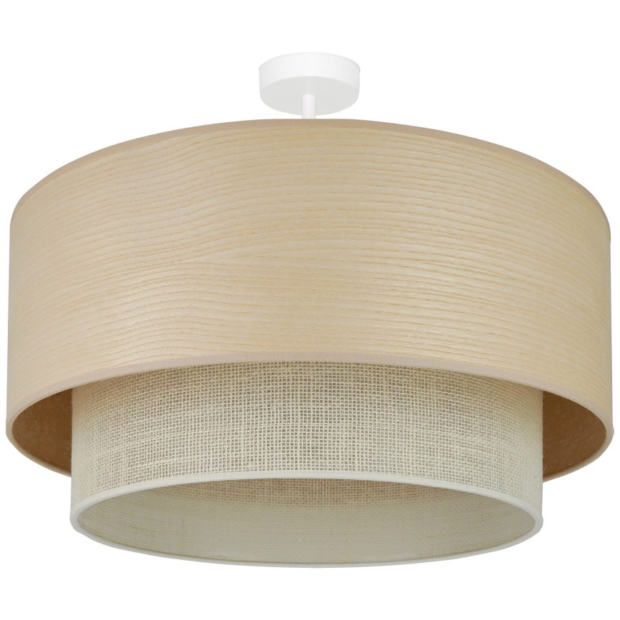 Brilagi - Lampa sufitowa ARIZONA BOHO 1xE27/15W/230V śr. 60 cm beżowa