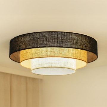 Brilagi - Lampa sufitowa ASPEN LUNETA LED/12W/230V śr. 60 cm 3000K/4000K/6400K czarna/beżowa/kremowa