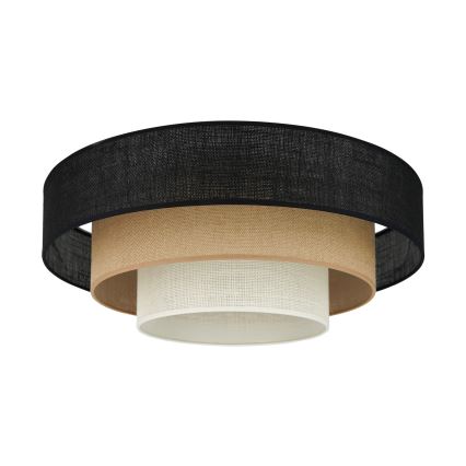 Brilagi - Lampa sufitowa ASPEN LUNETA LED/12W/230V śr. 60 cm 3000K/4000K/6400K czarna/beżowa/kremowa