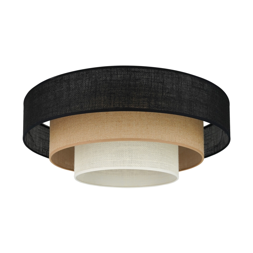 Brilagi - Lampa sufitowa ASPEN LUNETA LED/12W/230V śr. 60 cm 3000K/4000K/6400K czarna/beżowa/kremowa