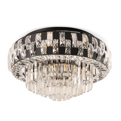 BRILAGI - Lampa sufitowa AURELIA 5xE14/40W/230V Ø 50 cm czarna