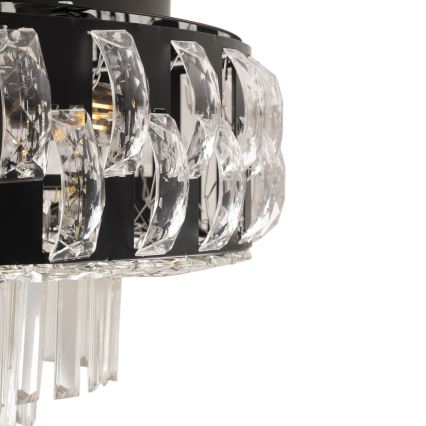 BRILAGI - Lampa sufitowa AURELIA 5xE14/40W/230V Ø 50 cm czarna
