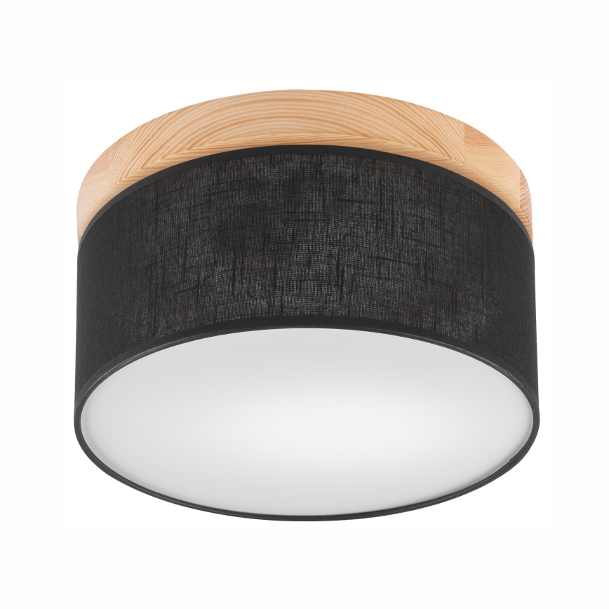 Brilagi - Lampa sufitowa BELLADONNA 1xE27/15W/230V czarne/sosna