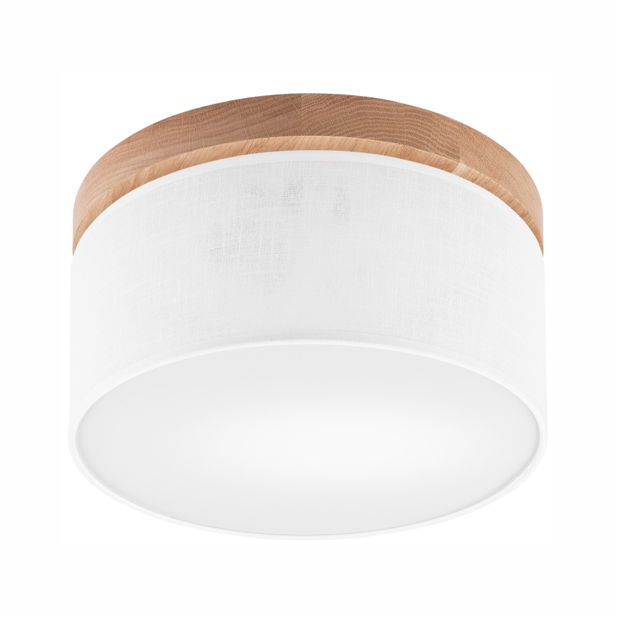 Brilagi - Lampa sufitowa BELLADONNA 1xE27/15W/230V śr. 30 cm biała/dąb