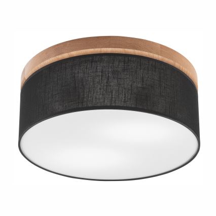 Brilagi - Lampa sufitowa BELLADONNA 2xE27/15W/230V czarne/dąb