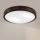 Brilagi - Lampa sufitowa CARVALHO SLIM SMOKEY 2xE27/60W/230V dąb śr. 37,5 cm