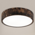 Brilagi - Lampa sufitowa CARVALHO SMOKEY 2xE27/60W/230V dąb śr. 37,5 cm