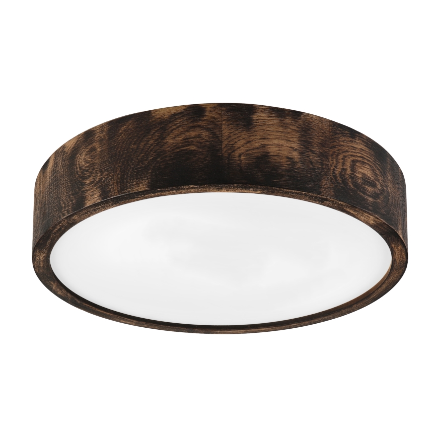 Brilagi - Lampa sufitowa CARVALHO SMOKEY 2xE27/60W/230V dąb śr. 37,5 cm