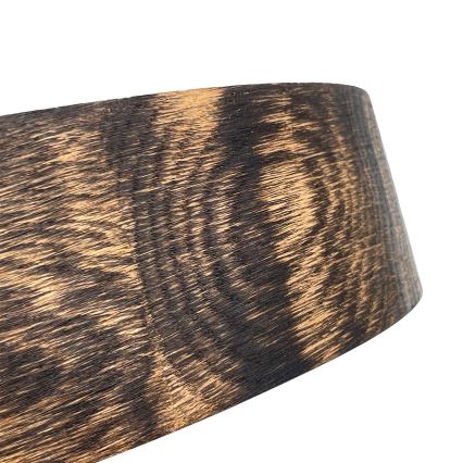 Brilagi - Lampa sufitowa CARVALHO SMOKEY 2xE27/60W/230V dąb śr. 37,5 cm