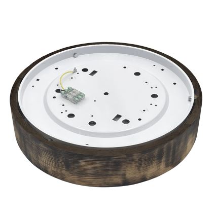 Brilagi - Lampa sufitowa CARVALHO SMOKEY 2xE27/60W/230V dąb śr. 37,5 cm