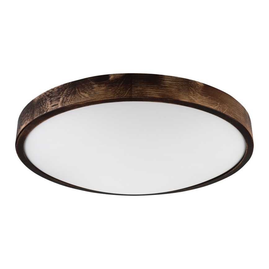 Brilagi - Lampa sufitowa CARVALHO SMOKEY 3xE27/60W/230V dąb śr. 47,5 cm