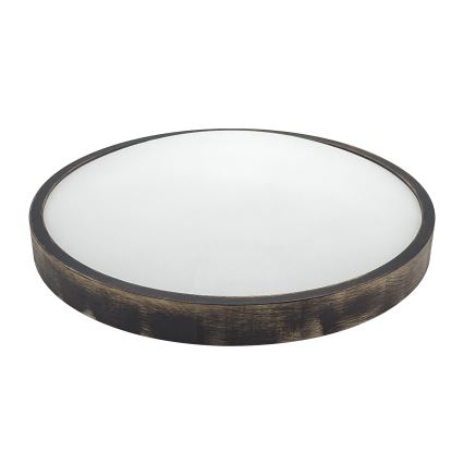 Brilagi - Lampa sufitowa CARVALHO SMOKEY 3xE27/60W/230V dąb śr. 47,5 cm
