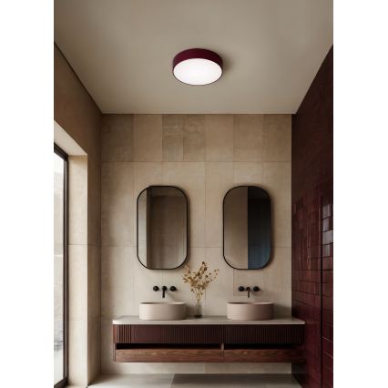 Brilagi - Lampa sufitowa CLARE 2xE27/40W/230V, średnica 30 cm, bordowa