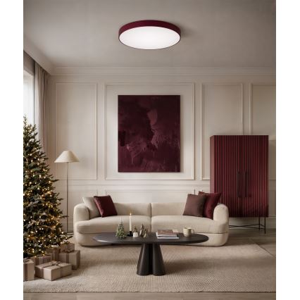 Brilagi - Lampa sufitowa CLARE 4xE27/40W/230V śr. 50 cm bordowa