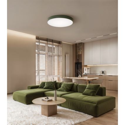 Brilagi - Lampa sufitowa CLARE 4xE27/40W/230V śr. 50 cm khaki