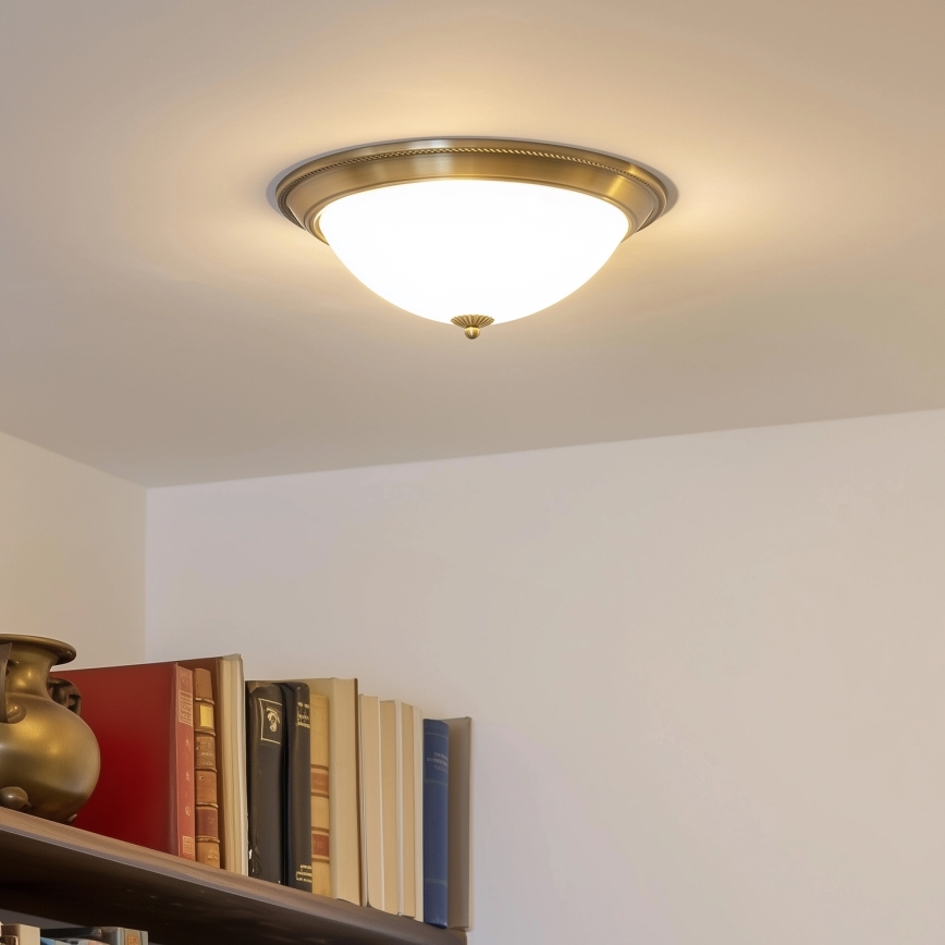 Brilagi - Lampa sufitowa CLASSIC 3xE27/60W/230V brąz