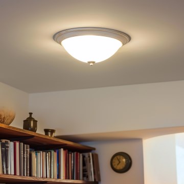 Brilagi - Lampa sufitowa CLASSIC 3xE27/60W/230V kremowa/patyna