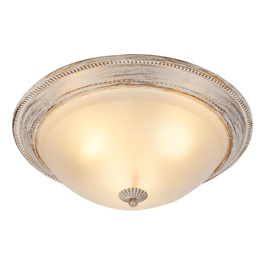 Brilagi - Lampa sufitowa CLASSIC 3xE27/60W/230V kremowa/patyna