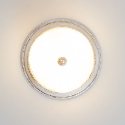 Brilagi - Lampa sufitowa CLASSIC 3xE27/60W/230V kremowa/patyna