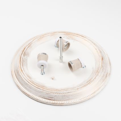 Brilagi - Lampa sufitowa CLASSIC 3xE27/60W/230V kremowa/patyna