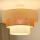 Brilagi - Lampa sufitowa DENVER LUNETA 1xE27/15W/230V śr. 45 cm beżowy/brązowy/kremowy
