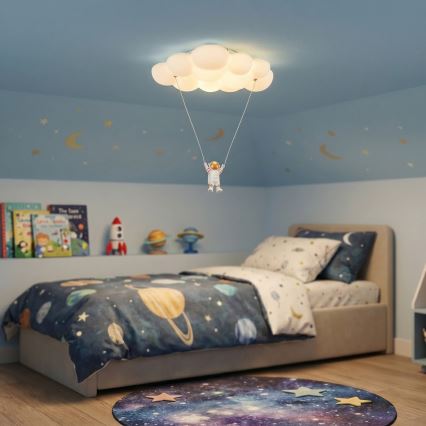Brilagi - Lampa sufitowa dla dzieci ASTRO LED/77W/230V biała
