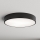 Brilagi - Lampa sufitowa do łazienki CLARE 4xE27/24W/230V Ø 50 cm IP54 czarna