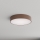Brilagi - Lampa sufitowa do łazienki z czujnikiem ruchu i zmierzchu CLARE 3xE27/24W/230V, średnica 40 cm, brązowa, IP54