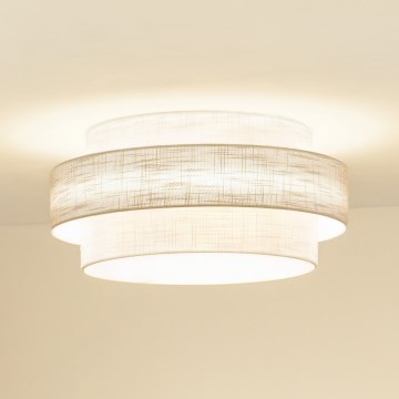 Brilagi - Lampa sufitowa DOVER SPACE LED/12W/230V śr. 50 cm 3000K/4000K/6400K szara/kremowa